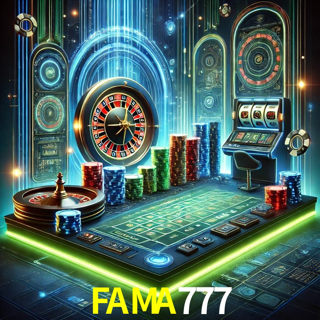 Um mundo de diversão e prêmios online no FAMA777